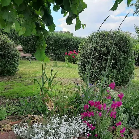 Idyllisches Haus Franken 125 M2, Garten