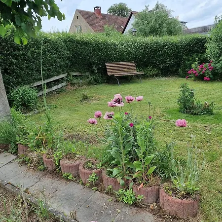 Idyllisches Haus Franken 125 M2, Garten *