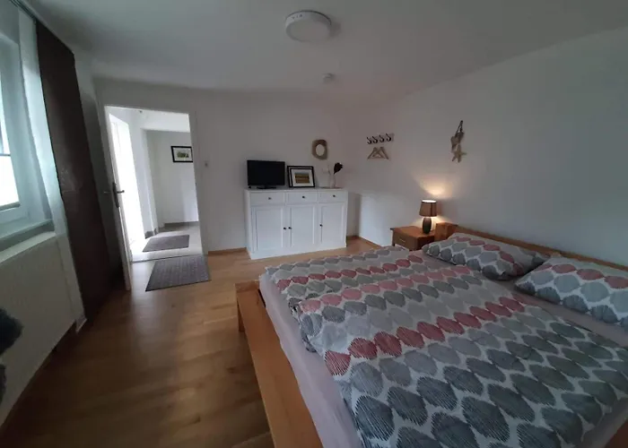 Prázdninový dům Idyllisches Haus Franken 125 M2, Garten Obernbreit