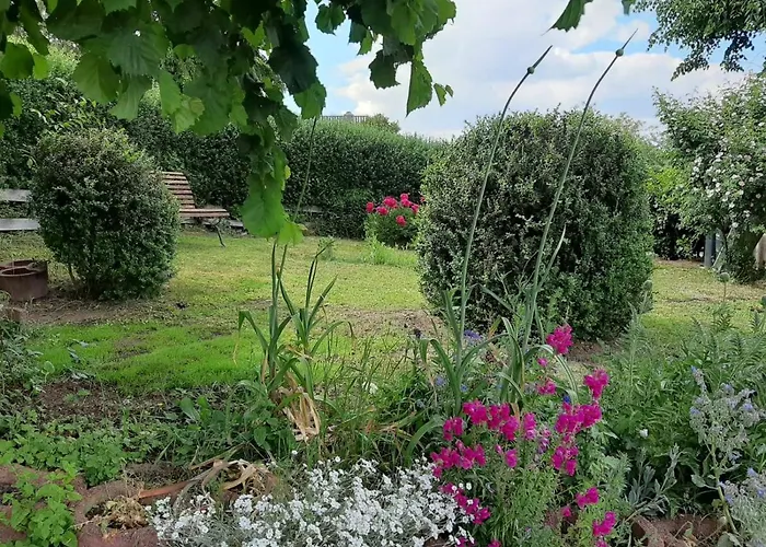 Idyllisches Haus Franken 125 M2, Garten